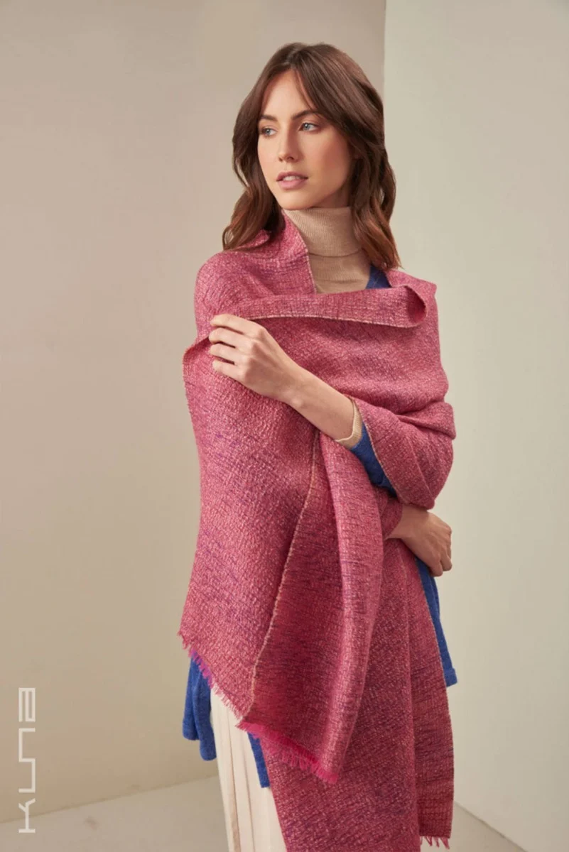 Ublong Baby Alpaca & Silk Shawl - Image 17