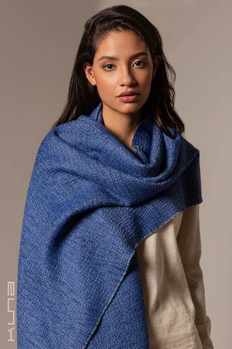Ublong Baby Alpaca & Silk Shawl - Image 3