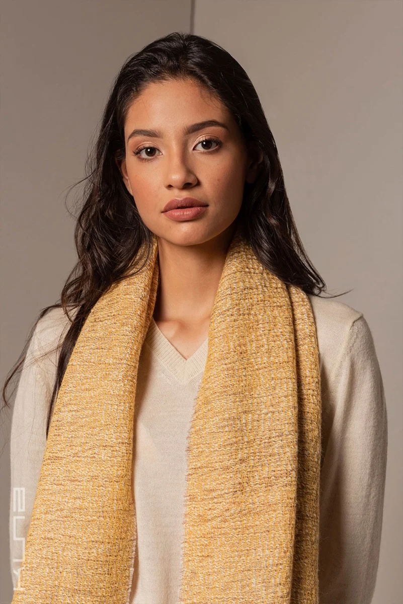 Ublong Baby Alpaca & Silk Shawl - Image 6