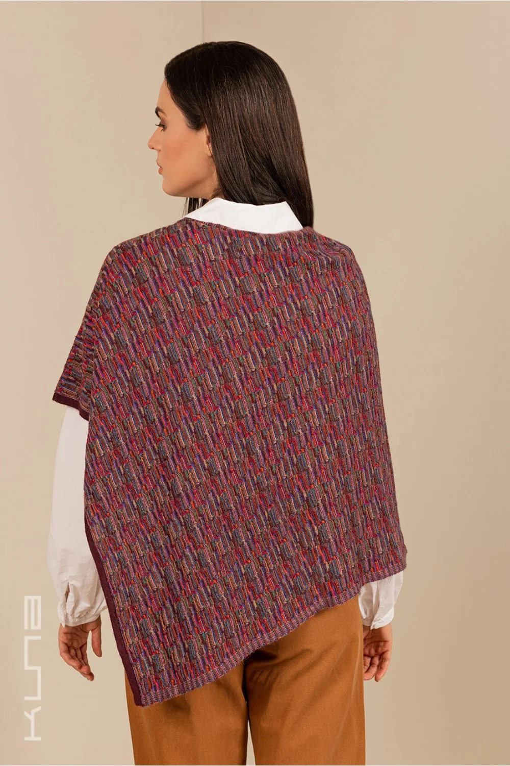 Ucrania Baby Alpaca Poncho - Image 2