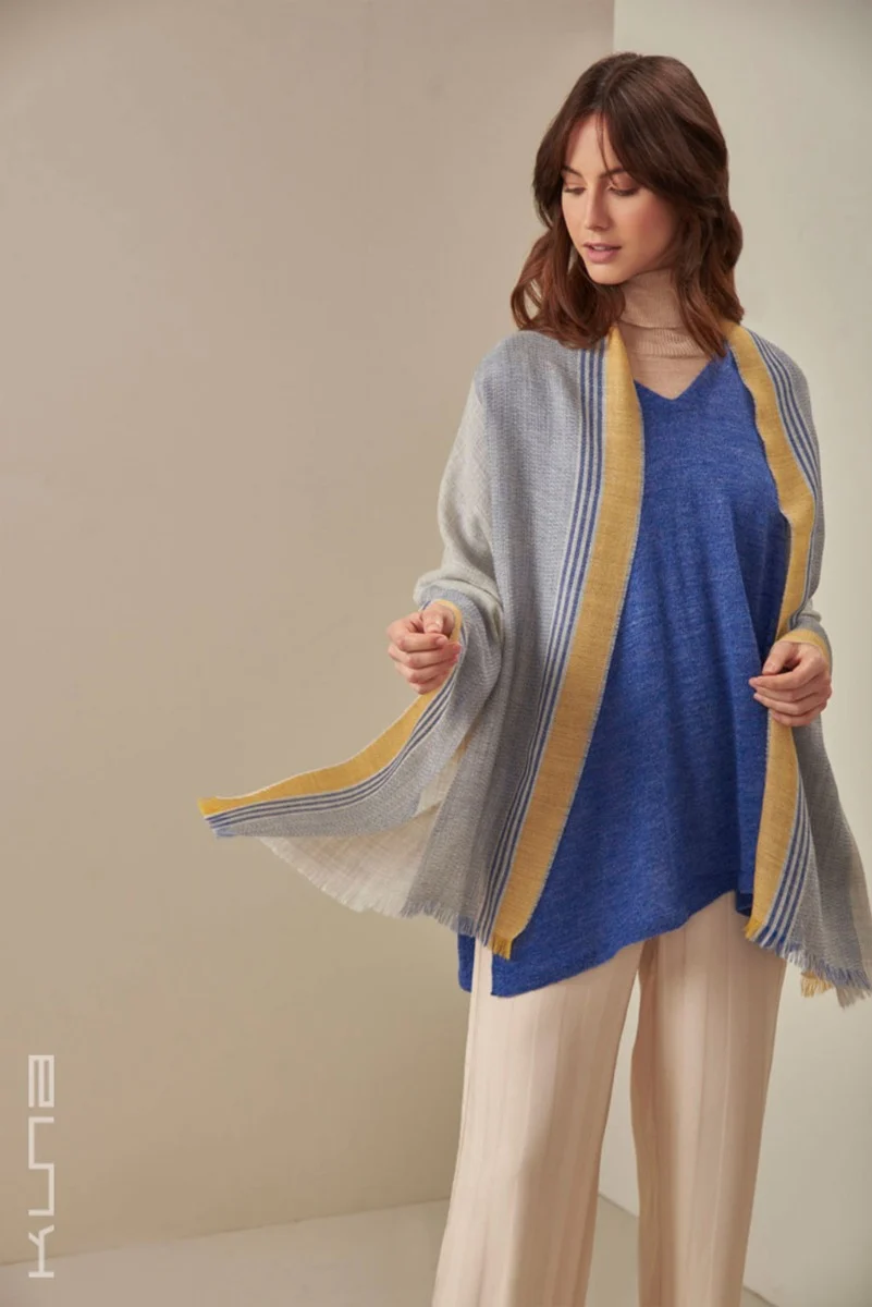 Uju Baby Alpaca Shawl - Image 13