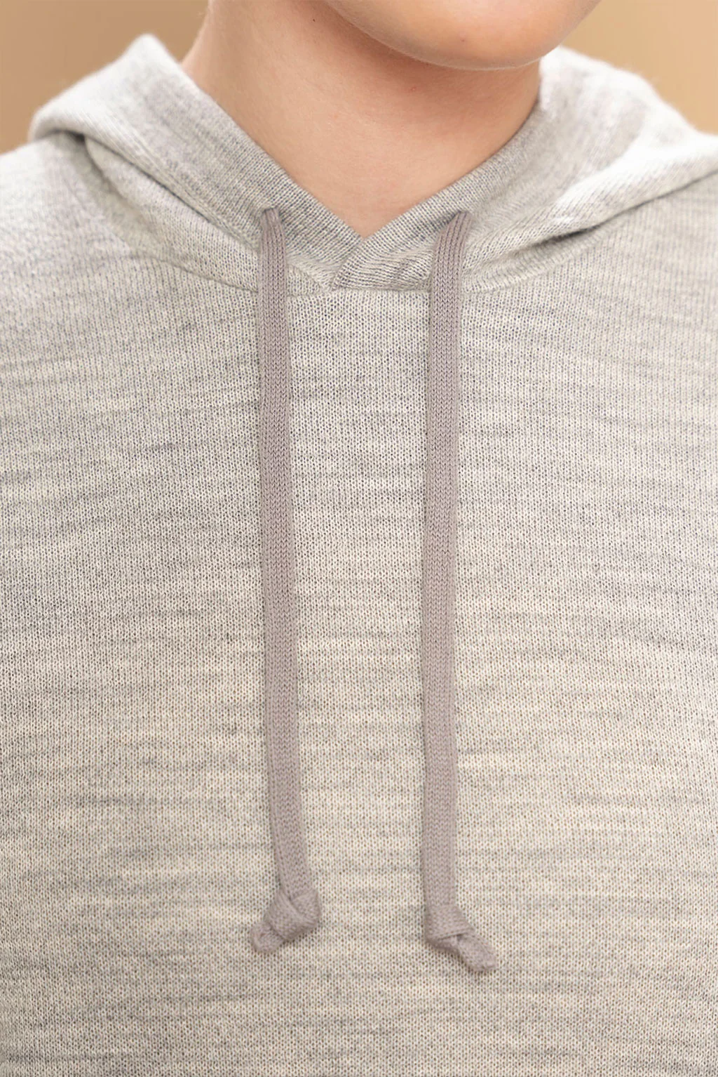 Women's Baby Alpaca & Cotton Hoodie - Image 6