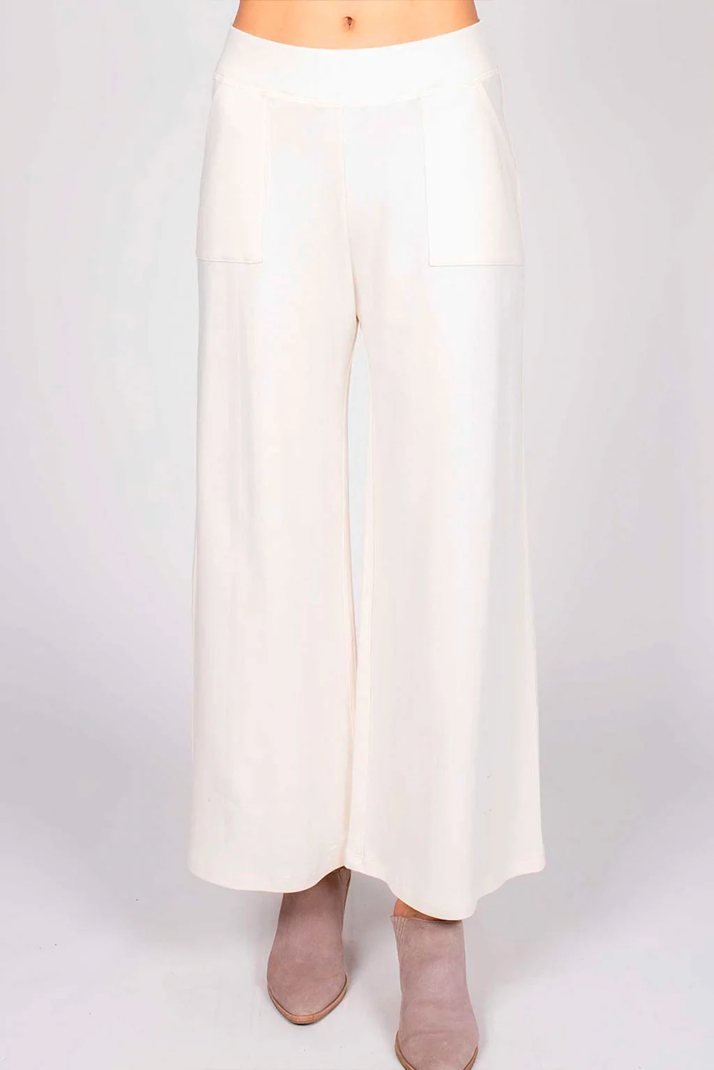 Wide Leg Organic Cotton Pants - Image 4