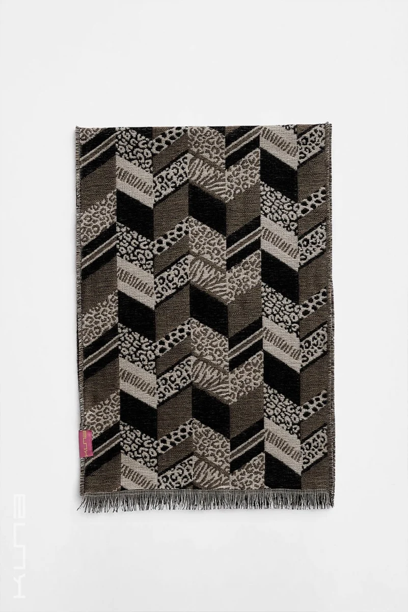 Wildlife Baby Alpaca & Silk Scarf - Image 7