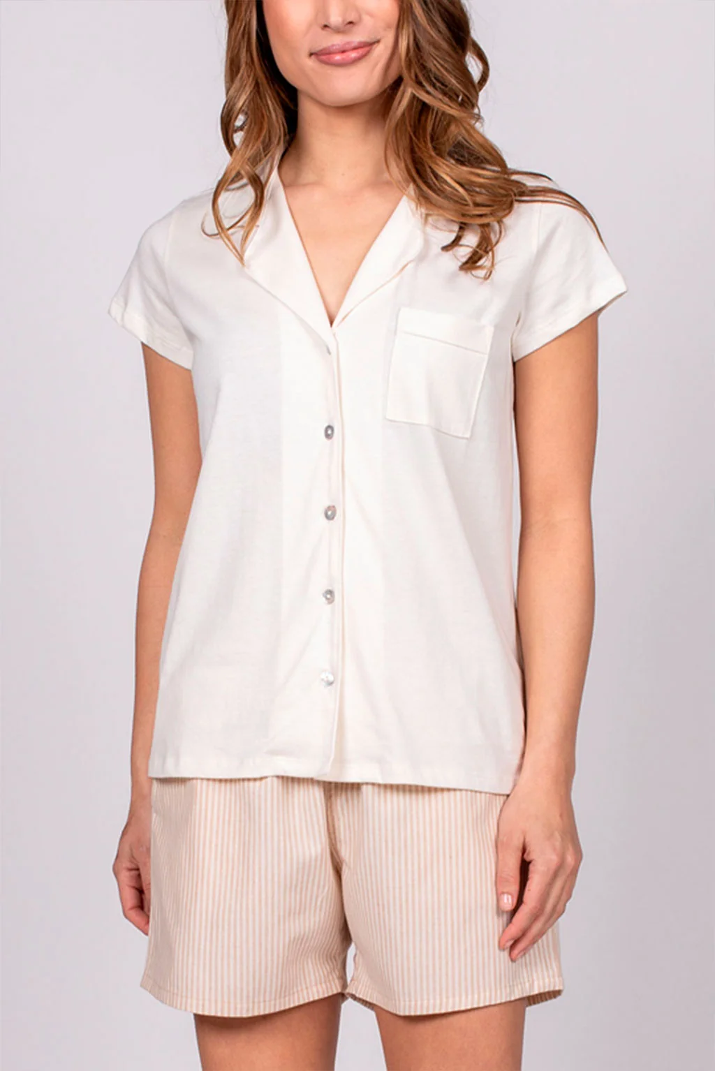 Willow Organic Cotton Pajama Blouse - Image 3