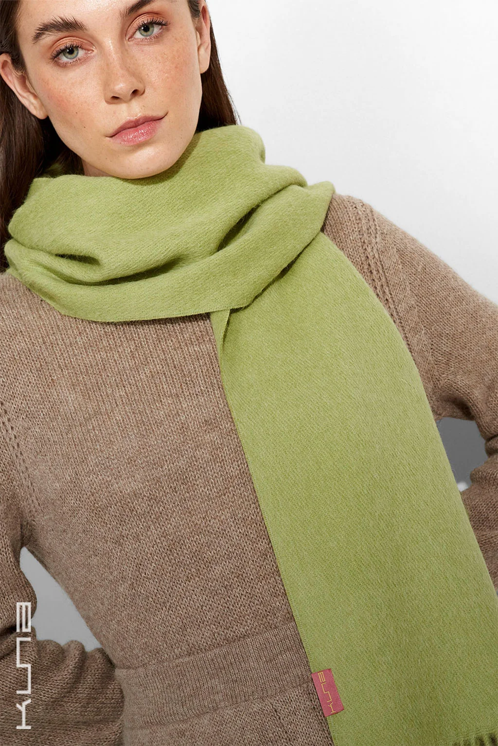 Zeta Baby Alpaca Scarf - Image 2