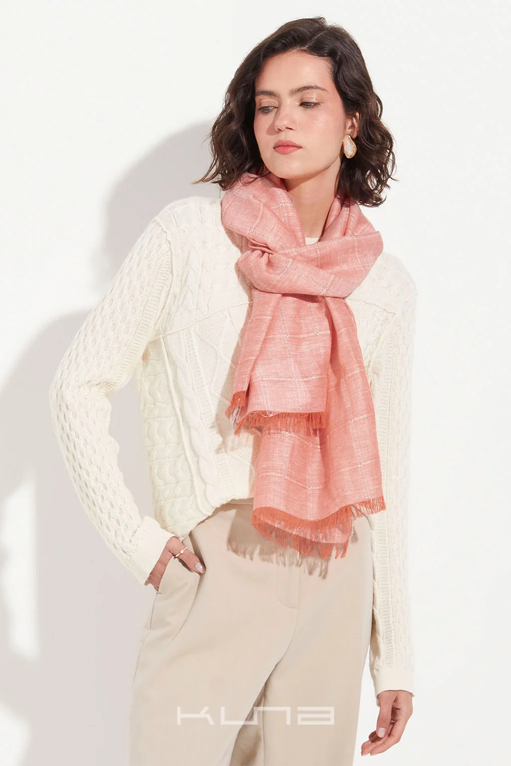 Zoda Baby Alpaca & Silk Wrap/Scarf