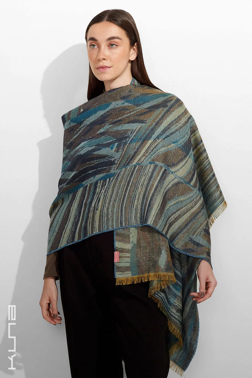 Zubi Baby Alpaca & Silk Wrap/Scarf - Image 4
